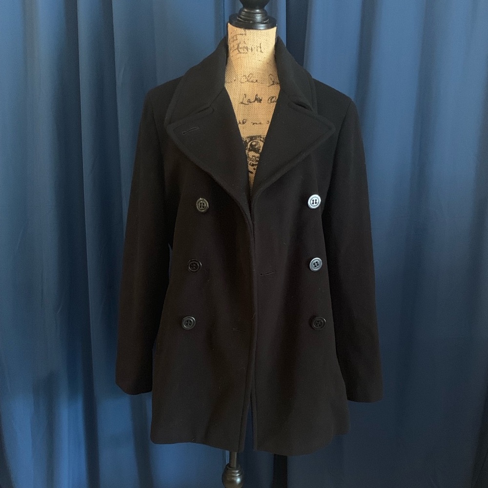 Wool Calvin Klein Peacoat